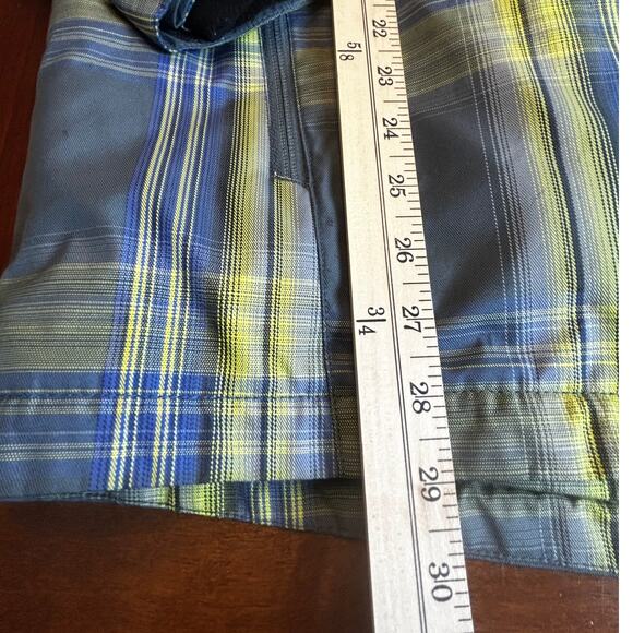 Obermeyer Yellow & Gray Plaid Men's Ski/Snowboard Teton Jacket Size M - Picture 7 of 10